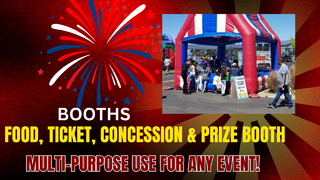 Concession Food/Ticket/Prize Booth 